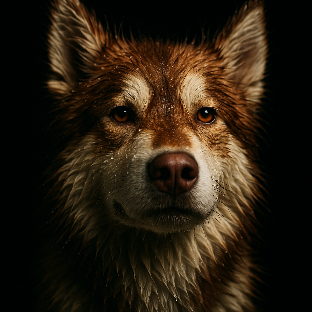 A pawtrait full of personality!