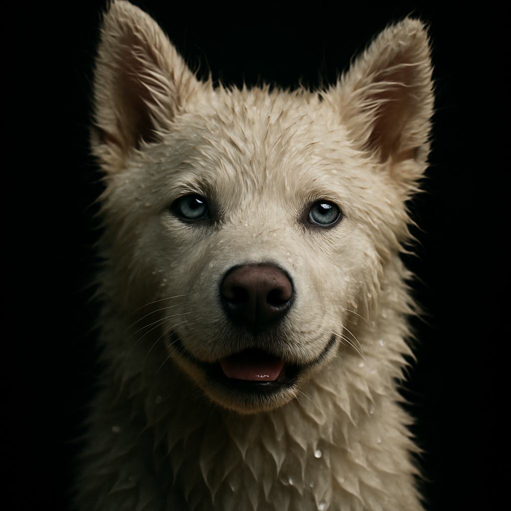 A pawtrait full of personality!